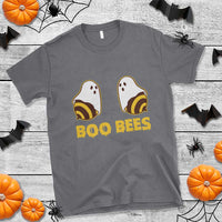 Halloween Couple Matching T Shirt Boo Bees Funny Ghost Bee - Wonder Print Shop