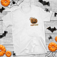 Halloween Couple Matching T Shirt Pumpqueen Funny Spooky Pumpkin - Wonder Print Shop