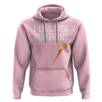 Halloween Couple Matching Hoodie I Love Her Pumpkins - Wonder Print Shop