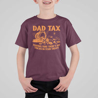 Funny Halloween Dad Tax T Shirt For Kid Making Sure There's No Tricks In Your Treats - Wonder Print Shop