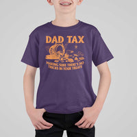 Funny Halloween Dad Tax T Shirt For Kid Making Sure There's No Tricks In Your Treats - Wonder Print Shop