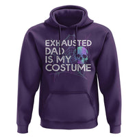 Funny Halloween Exhausted Dad Is My Costume Hoodie