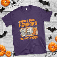 Funny Halloween T Shirt There's Some Horrors In This House - Wonder Print Shop