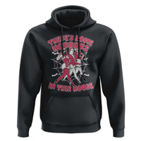 Funny Pink Halloween Hoodie There's Some Horrors In This House
