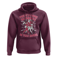 Funny Pink Halloween Hoodie There's Some Horrors In This House
