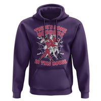 Funny Pink Halloween Hoodie There's Some Horrors In This House