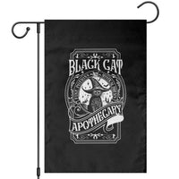 Black Cat Witch Garden Flag Salem Apothecary Halloween - Wonder Print Shop