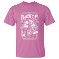 Black Cat Witch T Shirt Salem Apothecary Halloween