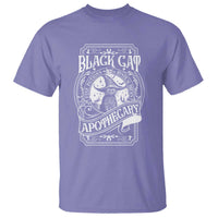 Black Cat Witch T Shirt Salem Apothecary Halloween