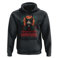 Halloween Vampire Cat Hoodie Night Of The Vampurr