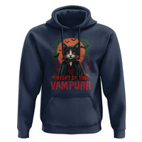Halloween Vampire Cat Hoodie Night Of The Vampurr