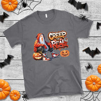 Funny Halloween Hip Hop T Shirt Creep It Real Cool Ghost Old School - Wonder Print Shop