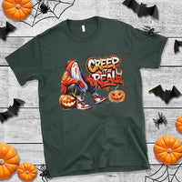 Funny Halloween Hip Hop T Shirt Creep It Real Cool Ghost Old School - Wonder Print Shop