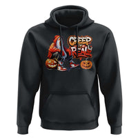 Funny Halloween Hip Hop Hoodie Creep It Real Cool Ghost Old School