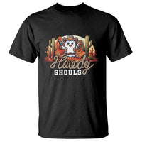 Halloween Cowboy T Shirt Howdy Ghouls Funny Western Ghost