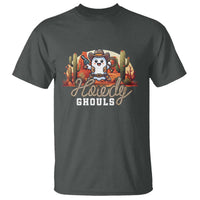 Halloween Cowboy T Shirt Howdy Ghouls Funny Western Ghost