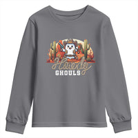 Halloween Cowboy Youth Sweatshirt Howdy Ghouls Funny Western Ghost