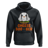 Funny Halloween Hoodie Cheese Boo-ger Cute Hamburger Ghost