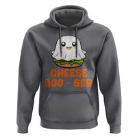 Funny Halloween Hoodie Cheese Boo-ger Cute Hamburger Ghost