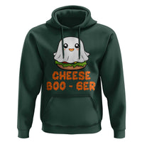 Funny Halloween Hoodie Cheese Boo-ger Cute Hamburger Ghost