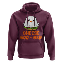 Funny Halloween Hoodie Cheese Boo-ger Cute Hamburger Ghost