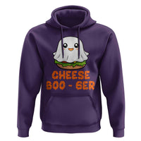 Funny Halloween Hoodie Cheese Boo-ger Cute Hamburger Ghost