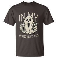 Funny Halloween T Shirt In My Introvert Era Ghost - Wonder Print Shop