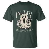 Funny Halloween T Shirt In My Introvert Era Ghost - Wonder Print Shop