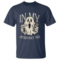 Funny Halloween T Shirt In My Introvert Era Ghost - Wonder Print Shop