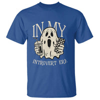 Funny Halloween T Shirt In My Introvert Era Ghost - Wonder Print Shop