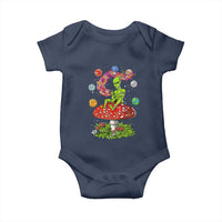 Outer Space Funny Alien Smoking Baby Onesie
