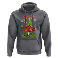Outer Space Funny Alien Smoking Hoodie