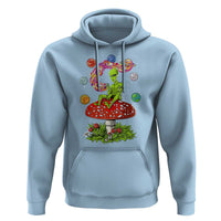 Outer Space Funny Alien Smoking Hoodie