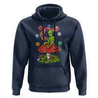 Outer Space Funny Alien Smoking Hoodie