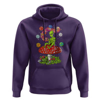 Outer Space Funny Alien Smoking Hoodie