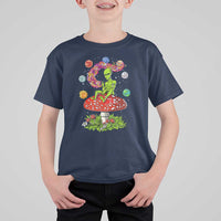 Outer Space Funny Alien Smoking T Shirt For Kid