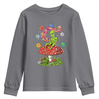 Outer Space Funny Alien Smoking Youth Sweatshirt