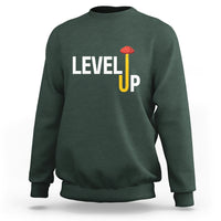 Level Up Mushroom Grow Your Own Way Sweatshirt - Wonder Print Shop