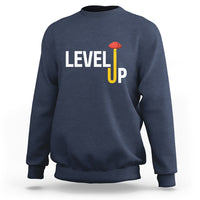 Level Up Mushroom Grow Your Own Way Sweatshirt - Wonder Print Shop