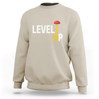 Level Up Mushroom Grow Your Own Way Sweatshirt - Wonder Print Shop