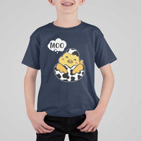 MOO Funny Chicken Fake Cow T Shirt For Kid - Wonder Print Shop