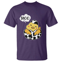 MOO Funny Chicken Fake Cow T Shirt - Wonder Print Shop