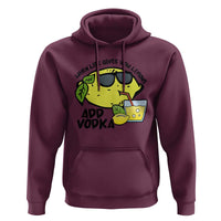 Funny Quotes Hoodie When Life Fives You Lemons Add Vodka