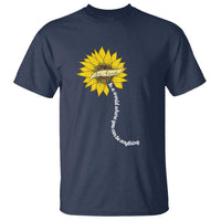 Be Kind T Shirt In A World Where You Can Be Anything Sunflower - Wonder Print Shop