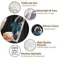 Creepy Halloween Throw Blanket Sexy Zombie Legs Flash Tattoo Coffin - Wonder Print Shop