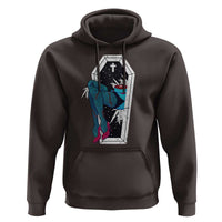 Creepy Halloween Hoodie Sexy Zombie Legs Flash Tattoo Coffin