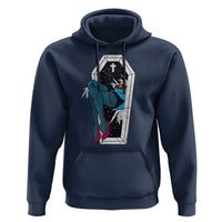 Creepy Halloween Hoodie Sexy Zombie Legs Flash Tattoo Coffin