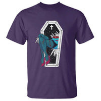 Creepy Halloween T Shirt Sexy Zombie Legs Flash Tattoo Coffin - Wonder Print Shop