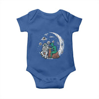 Funny Alien Ink Astronaut Outer Space Baby Onesie
