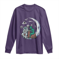 Funny Alien Ink Astronaut Outer Space Long Sleeve Shirt